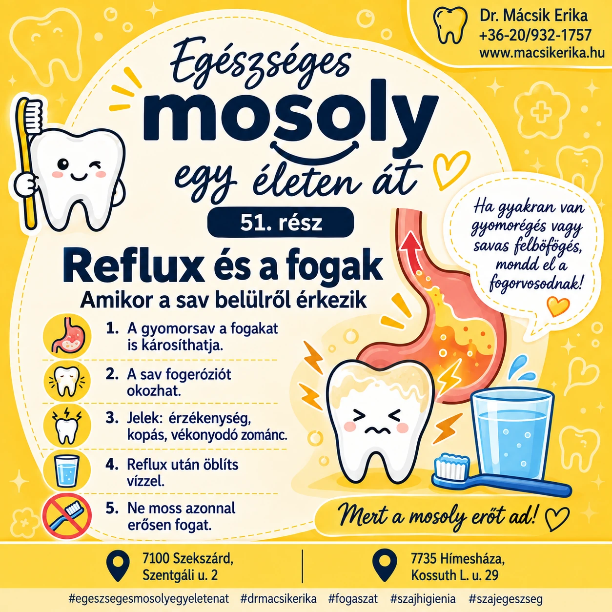Egészséges mosoly egy életen át – 51. rész