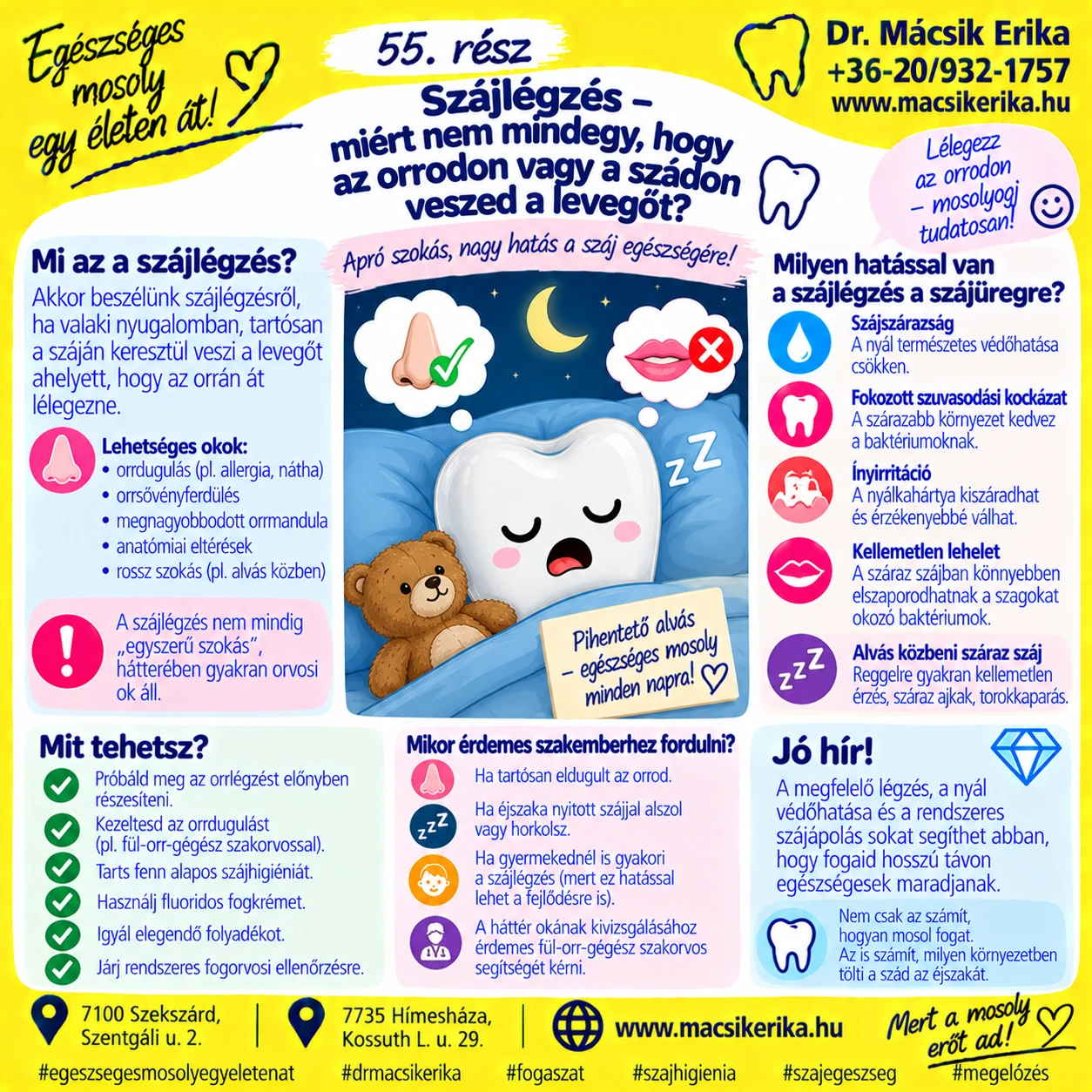 Egészséges mosoly egy életen át – 55. rész